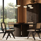Sylvaine Frosted Glass Two-Tier Chandelier 65"