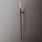 Cannele Ribbed Glass Torch Wall Sconce