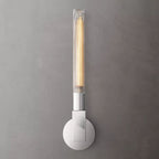 Cannele Ribbed Glass Wall Sconce