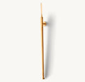 Cannele Ribbed Glass Torch Wall Sconce