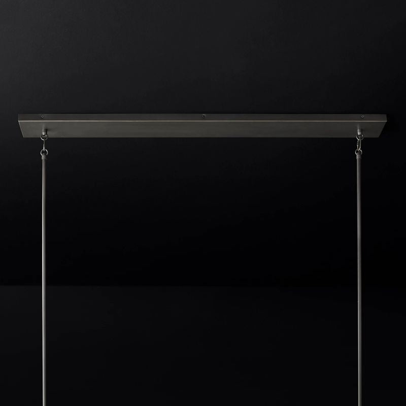 Fontanelle Vintage Glow Linear Chandelier 66"