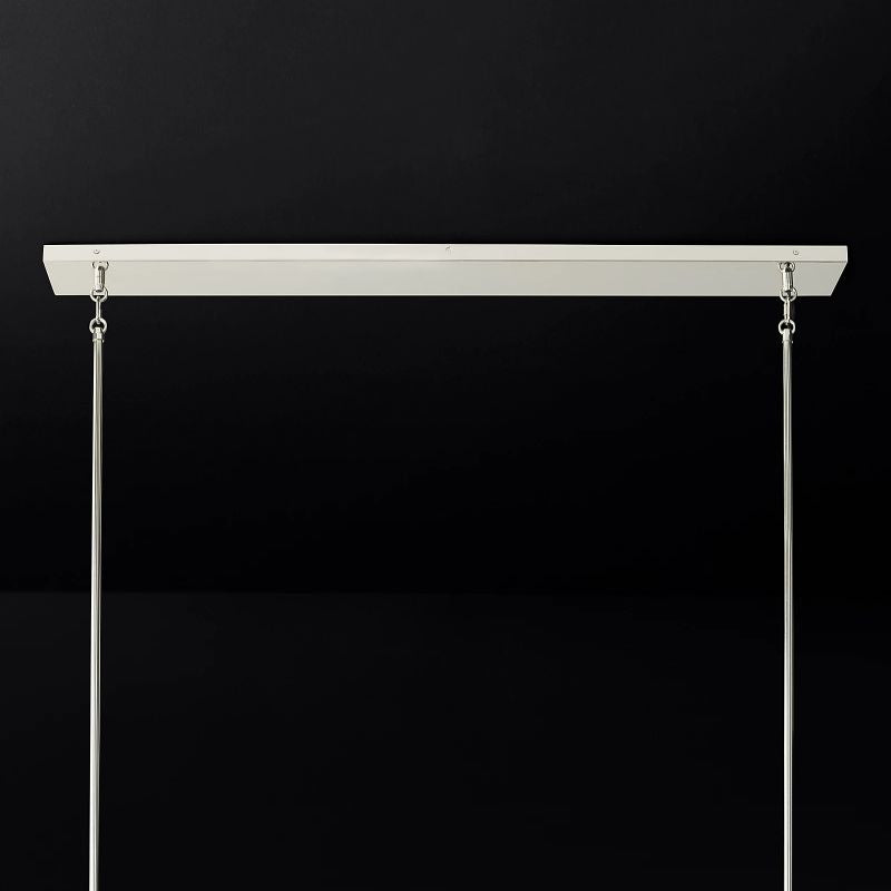 Fontanelle Vintage Glow Linear Chandelier 66"