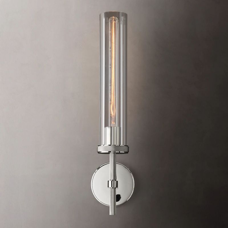 Lambert Cylindrical Glass Wall Sconce