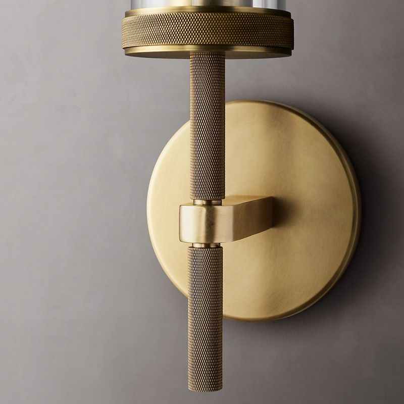 Lambert Cylindrical Glass Wall Sconce