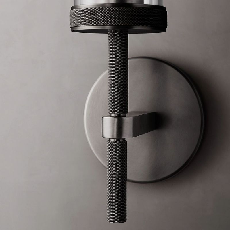 Lambert Cylindrical Glass Wall Sconce