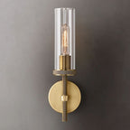 Lambert Cylindrical Glass Wall Sconce