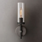 Lambert Cylindrical Glass Wall Sconce