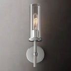 Lambert Cylindrical Glass Wall Sconce