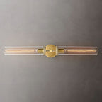 Lambert Cylindrical Glass Double Wall Sconce