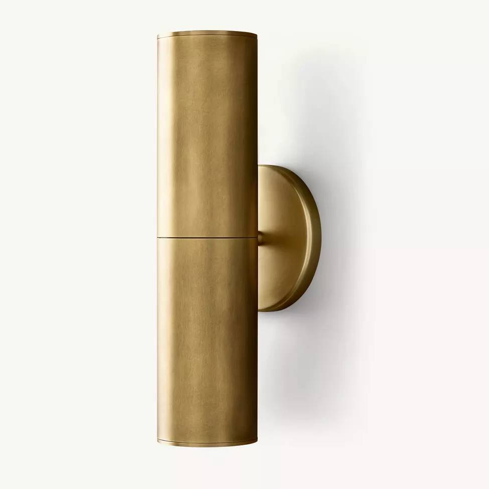 Champeaux Profile Recast Outdoor Wall Sconce