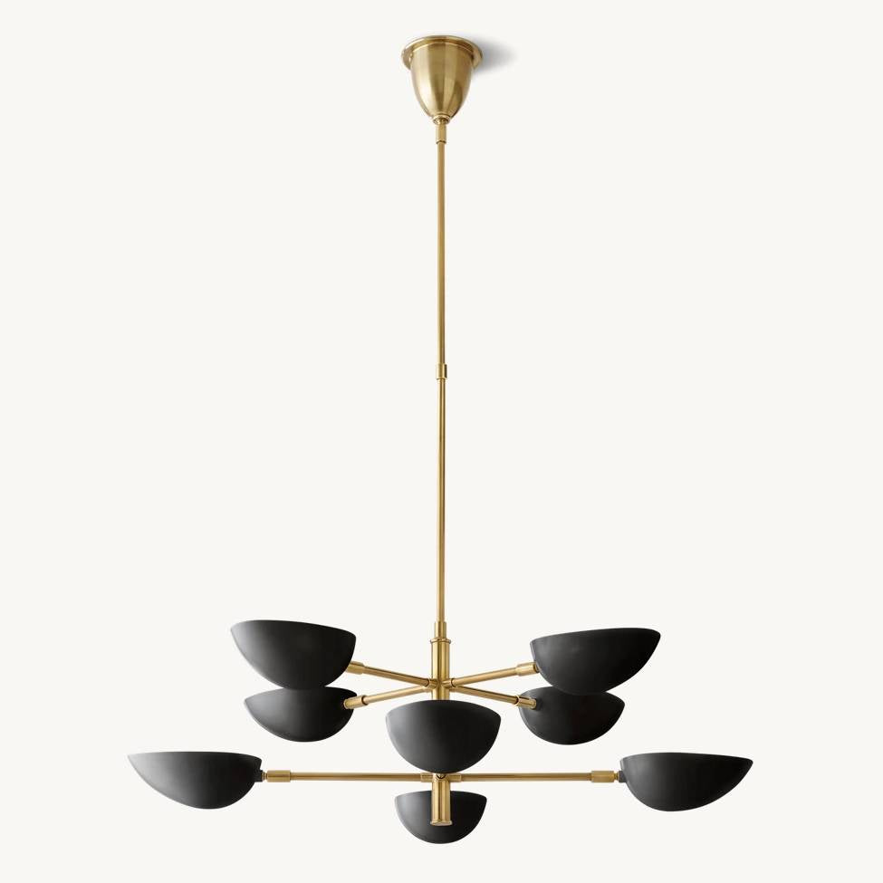 Heliora Rotor Module Round Chandelier 38"