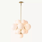 Aurella Globe Float Cluster Chandelier 27"