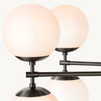 Aurella Globe Float Linear Chandelier 52"