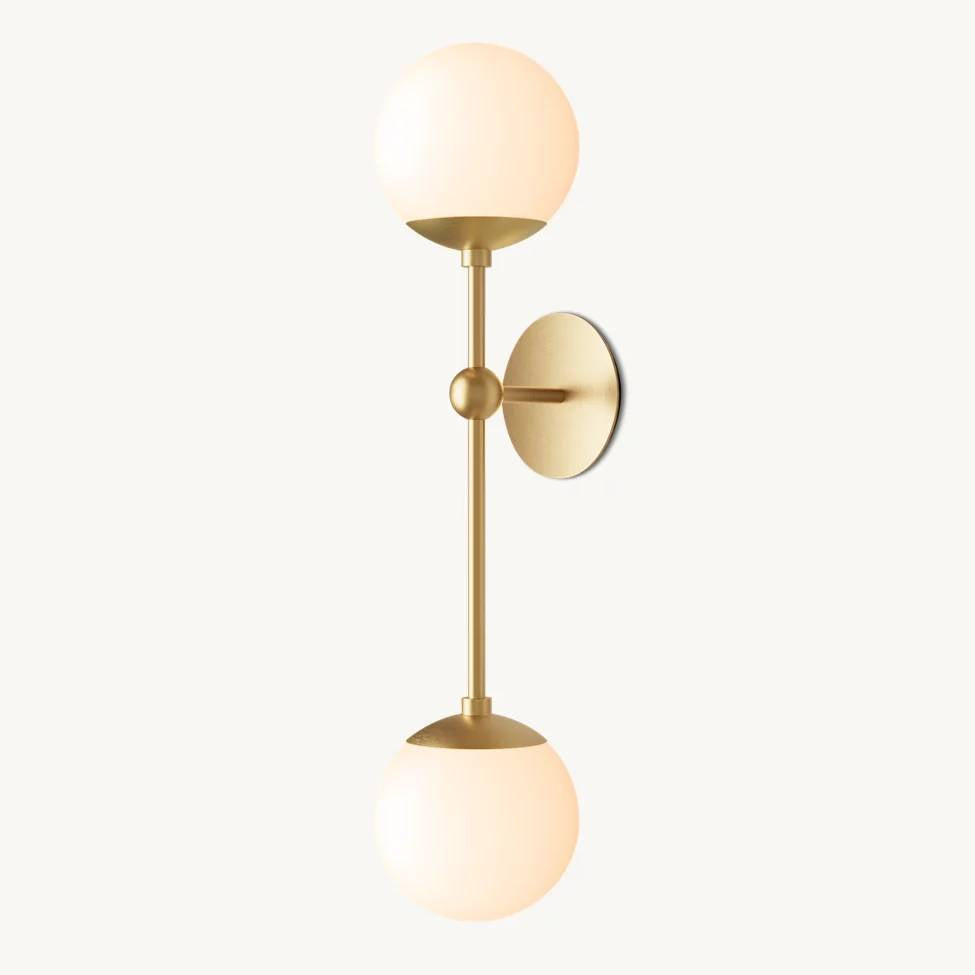 Aurella Globe Float Double Wall Sconce