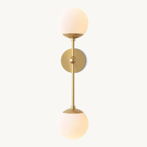 Aurella Globe Float Double Wall Sconce