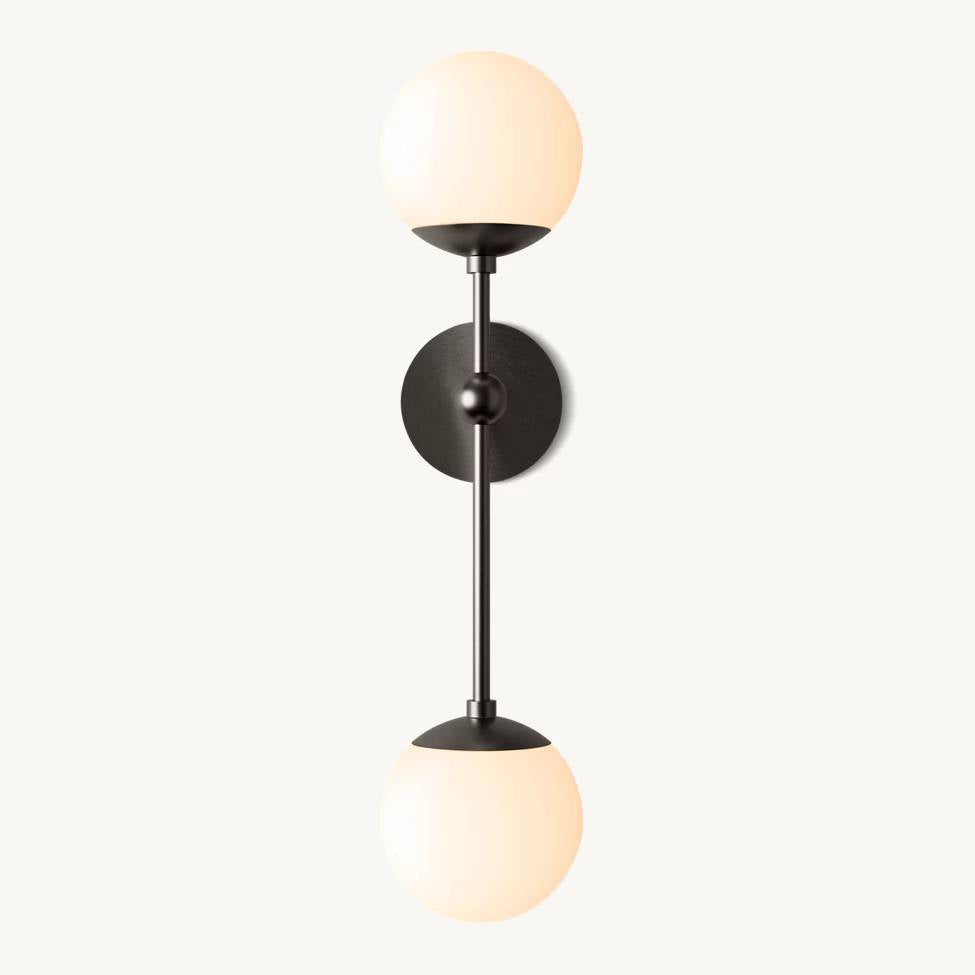Aurella Globe Float Double Wall Sconce