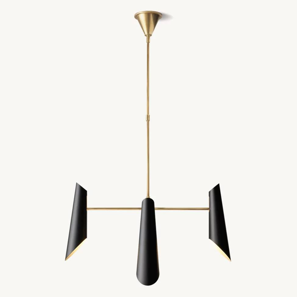 Virella Axis Tier Round Chandelier 50"
