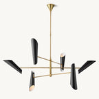 Virella Axis Tier Round Chandelier 68"