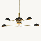 Convessi Sculpted Flow Round Chandelier 60"