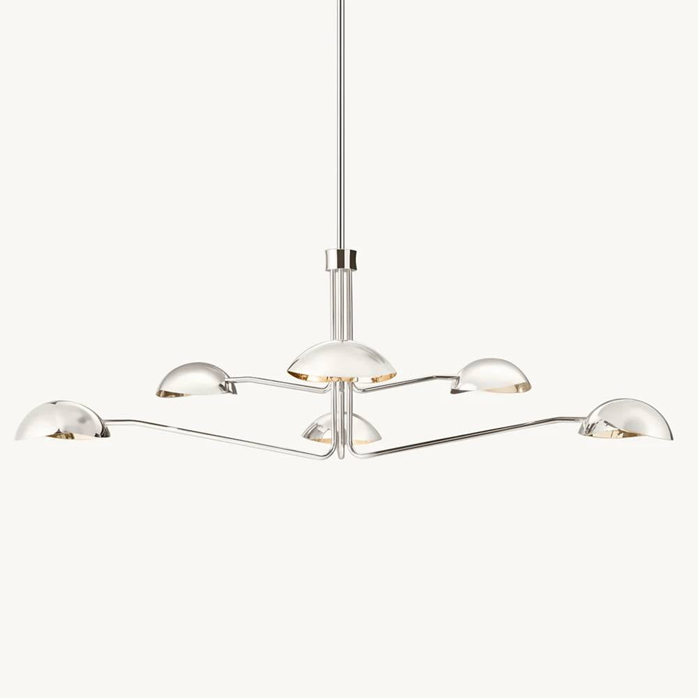Convessi Sculpted Flow Round Chandelier 60"