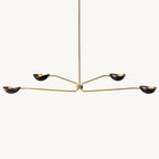 Convessi Sculpted Flow Linear Chandelier 72"