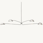 Convessi Sculpted Flow Linear Chandelier 72"