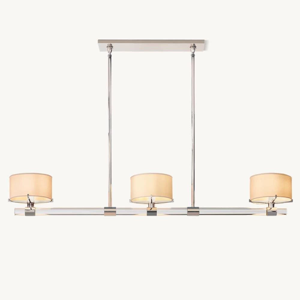 Truman Parallel Contour Linear Chandelier 54"