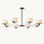 Truman Parallel Contour Round Chandelier 60"