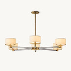 Truman Parallel Contour Round Chandelier 48"