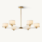 Truman Parallel Contour Round Chandelier 48"