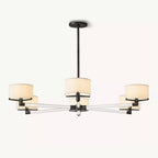 Truman Parallel Contour Round Chandelier 48"