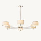 Truman Parallel Contour Round Chandelier 48"