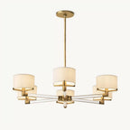 Truman Parallel Contour Round Chandelier 36"