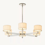 Truman Parallel Contour Round Chandelier 36"