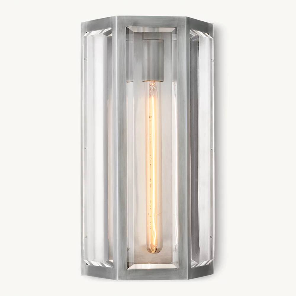 Chevalier Bevel Crystal Wall Sconce