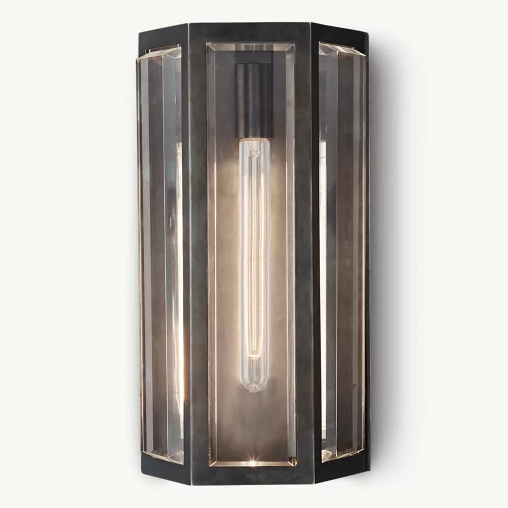 Chevalier Bevel Crystal Wall Sconce