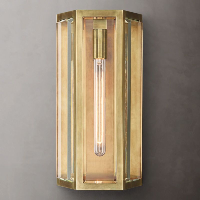 Chevalier Bevel Crystal Wall Sconce