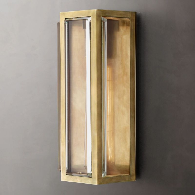 Chevalier Bevel Crystal Wall Sconce