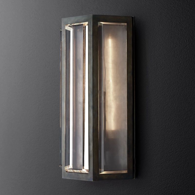 Chevalier Bevel Crystal Wall Sconce