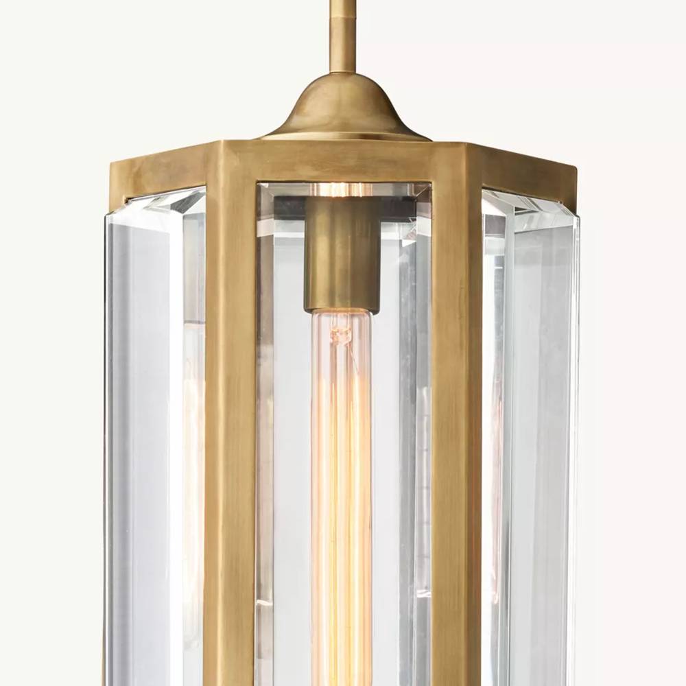 Chevalier Bevel Crystal Pendant Light