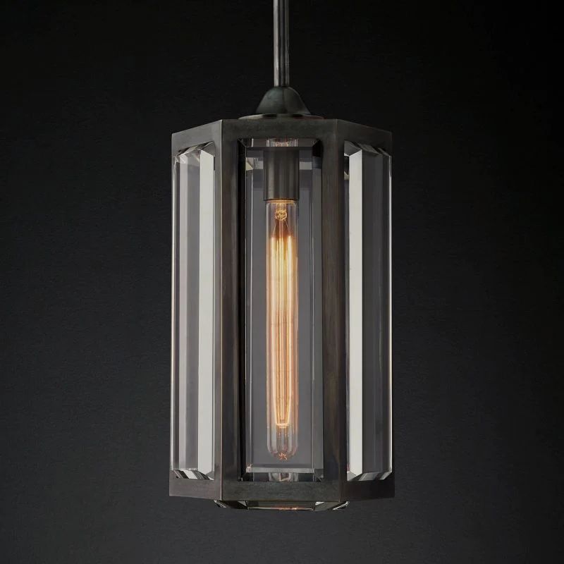 Chevalier Bevel Crystal Pendant Light