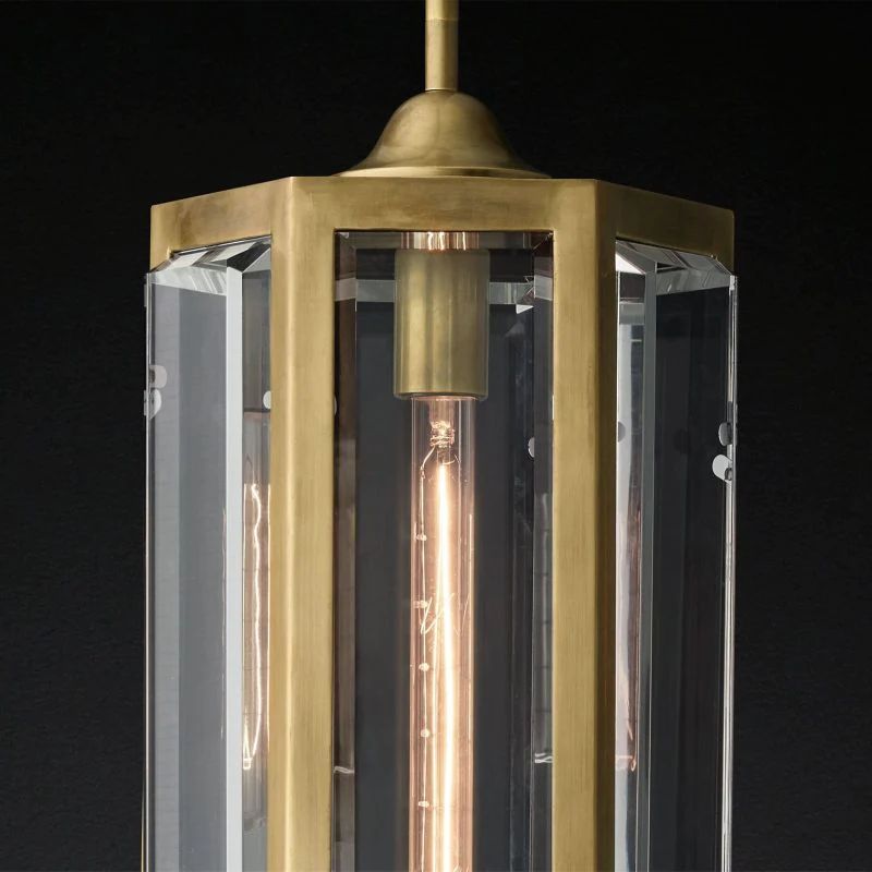 Chevalier Bevel Crystal Pendant Light