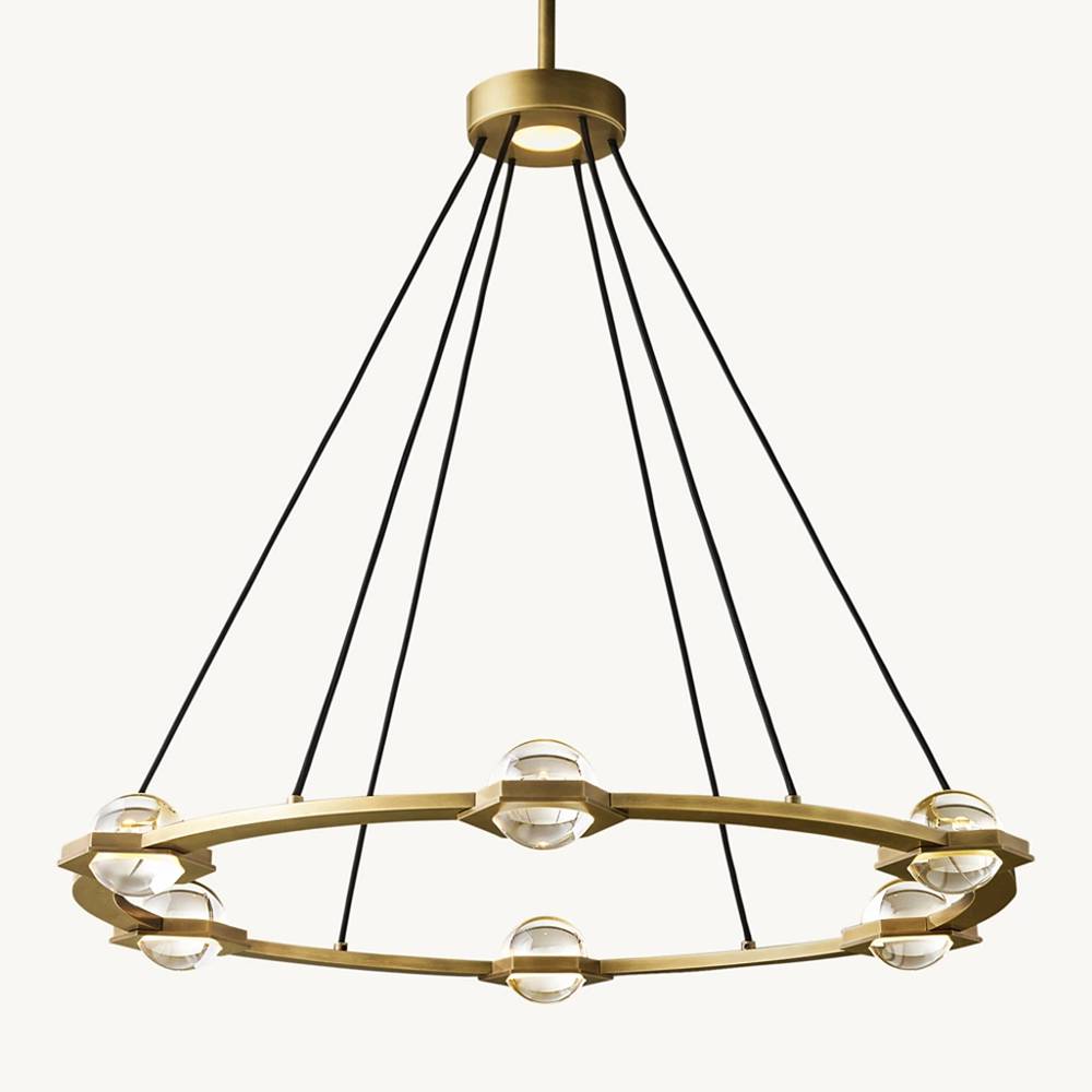 Eclatant Celestial Orbit Round Chandelier 36"