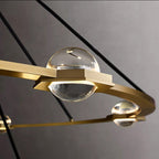 Eclatant Celestial Orbit Two-Tier Round Chandelier 60"