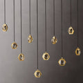 Eclatant Celestial Orbit Linear Chandelier 54"