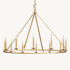 Carrick English Openwork Round Chandelier 50"