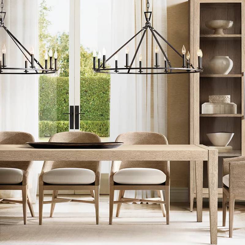 Carrick English Openwork Round Chandelier 60"