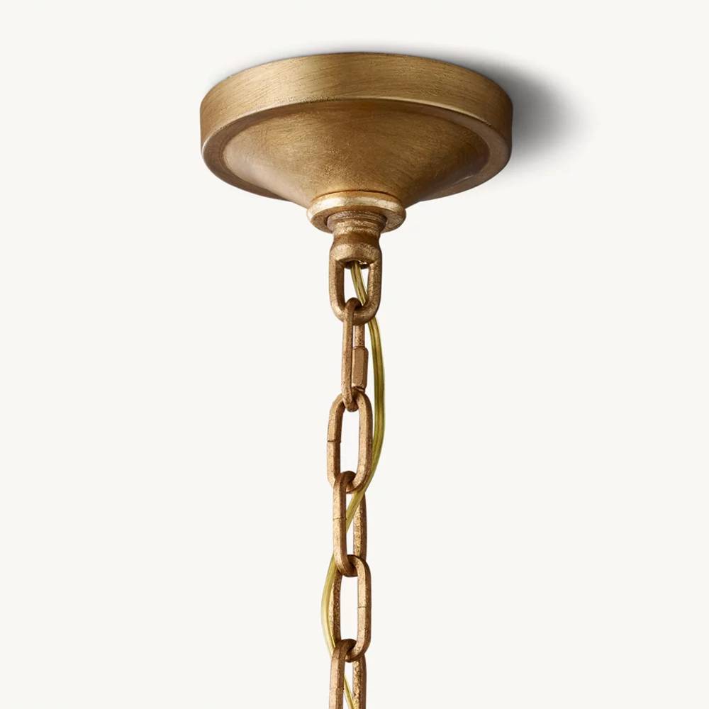 Carrick English Openwork Round Chandelier 50"