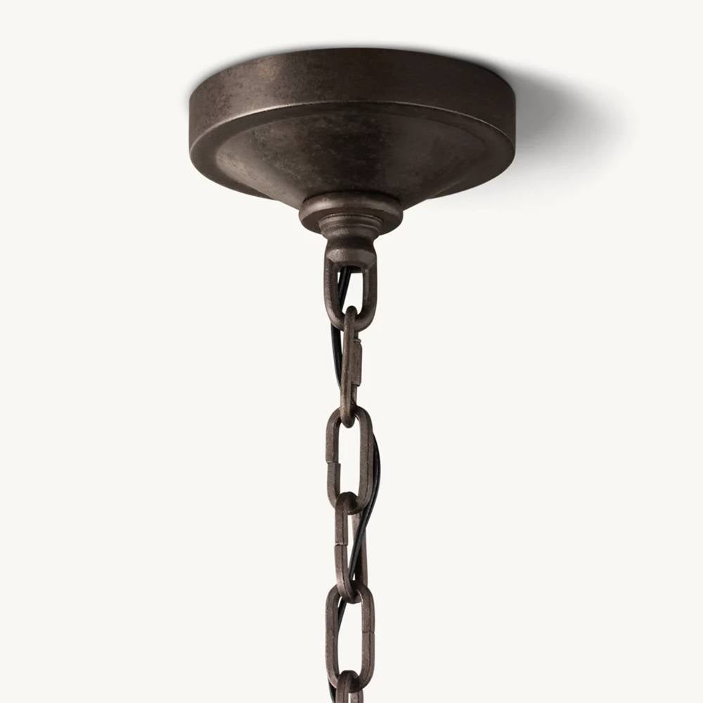 Carrick English Openwork Round Chandelier 60"