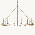Carrick English Openwork Round Chandelier 60"